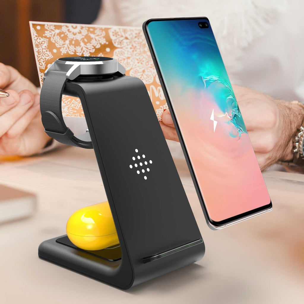 MagnaGear 3 in 1 Fast Wireless Charging Station