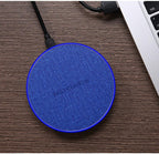 MagnaGear Qi Fast Round Fabric Wireless Charger