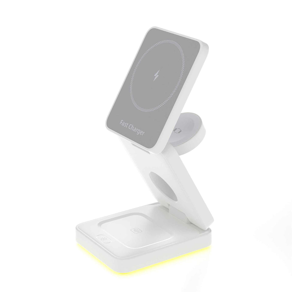 MagnaGear 3 in 1 Folding Magnetic Wireless Charger